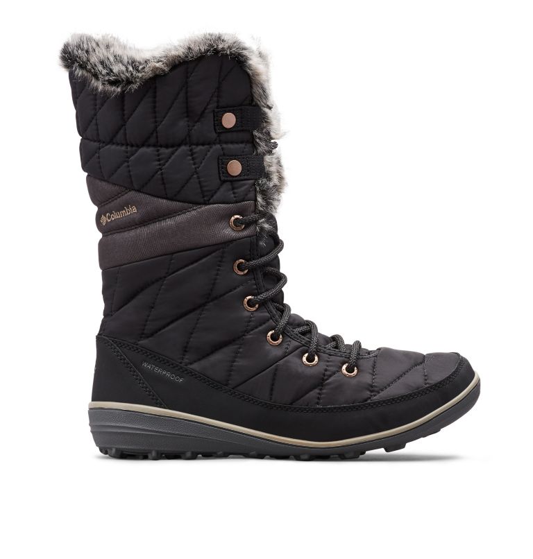 Black Columbia Heavenly™ Omni-Heat™ Waterproof Women's Snow Boots | OXK430ZR