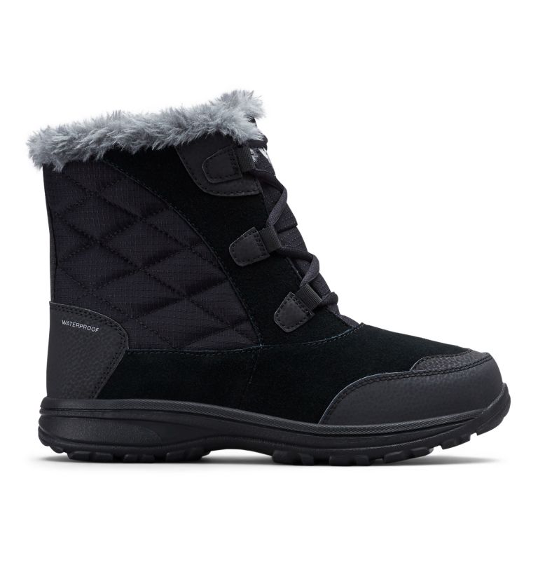 Black/Grey Columbia Ice Maiden™ Shorty Women's Snow Boots | DWI1032VX