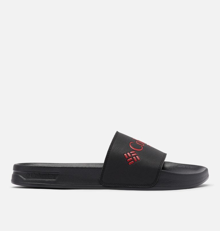 Black/Red Columbia PFG Tidal Ray™ Slide Men's Sandals | SGF4130MS