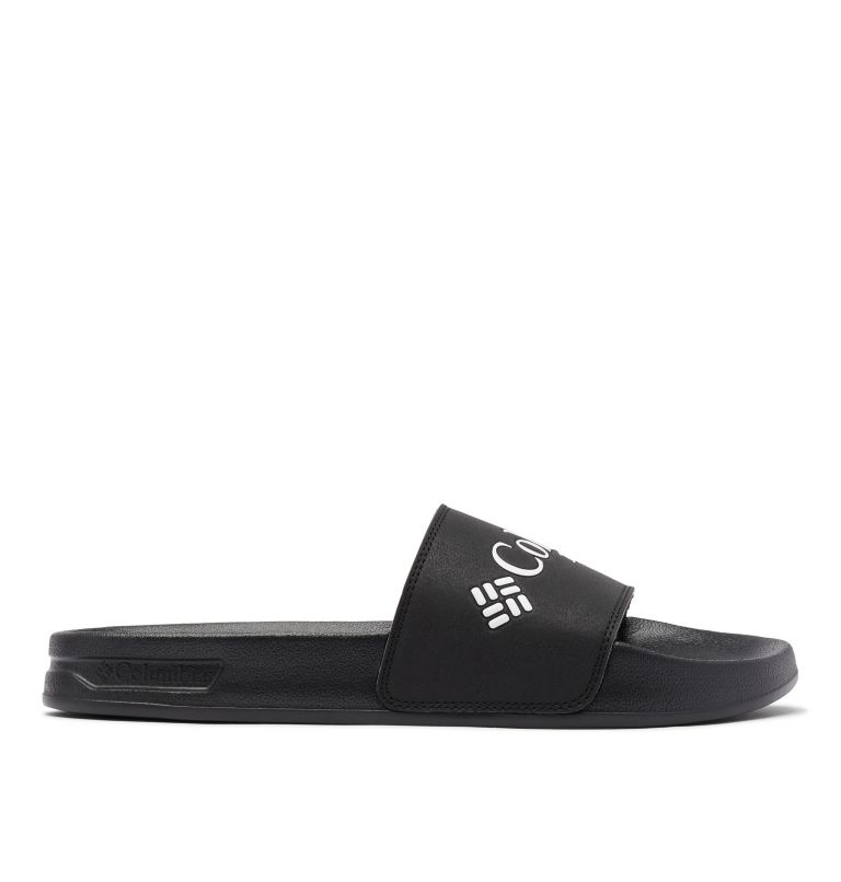 Black/White Columbia PFG Tidal Ray™ Slide Men's Sandals | RNL2793UL