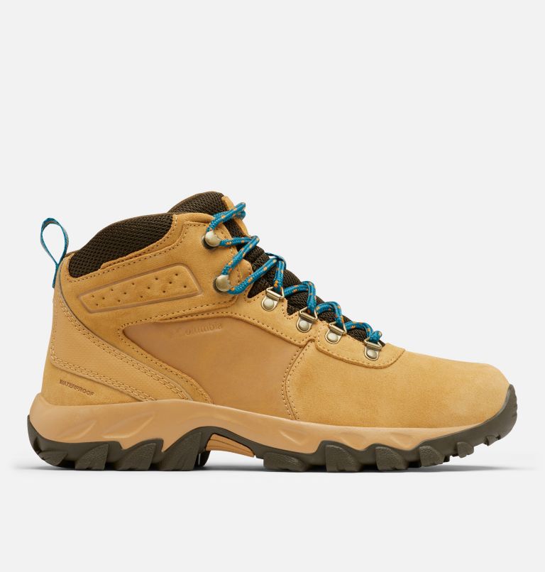 Blue Columbia Newton Ridge™ Plus II Suede Waterproof Men's Hiking Boots | UAM4875LM