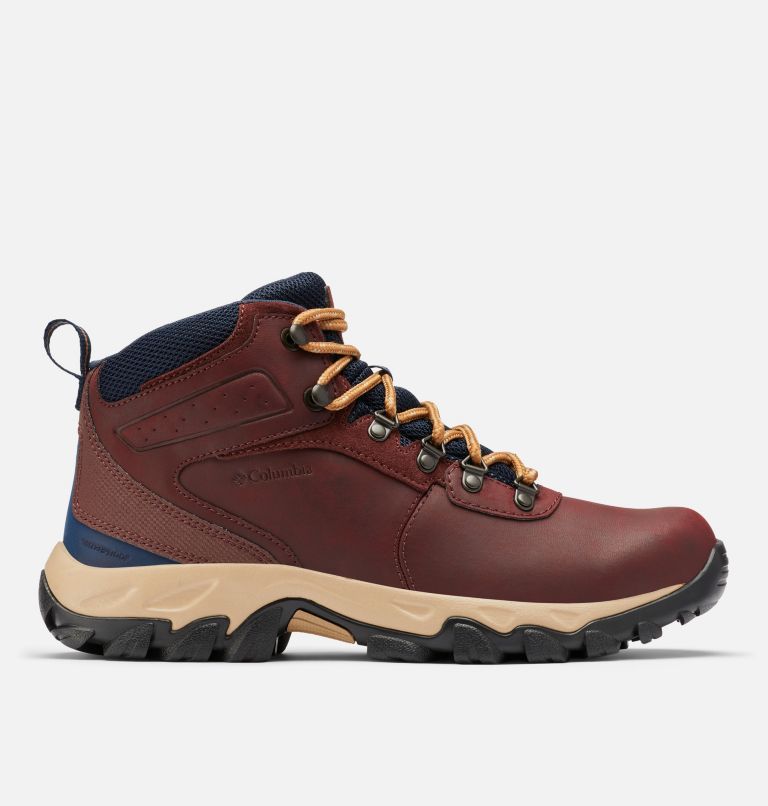 Brown/Navy Columbia Newton Ridge™ Plus II Waterproof Men's Hiking Boots | ZZF6176QY