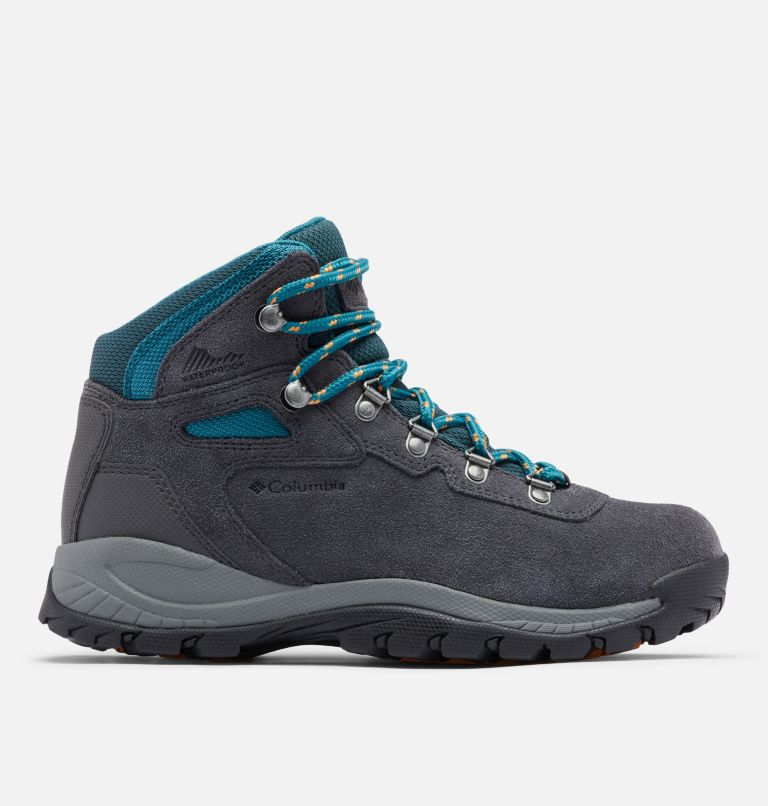 Dark Grey/Blue Columbia Newton Ridge™ Plus Waterproof Amped Women's Hiking Boots | IHG2368GM