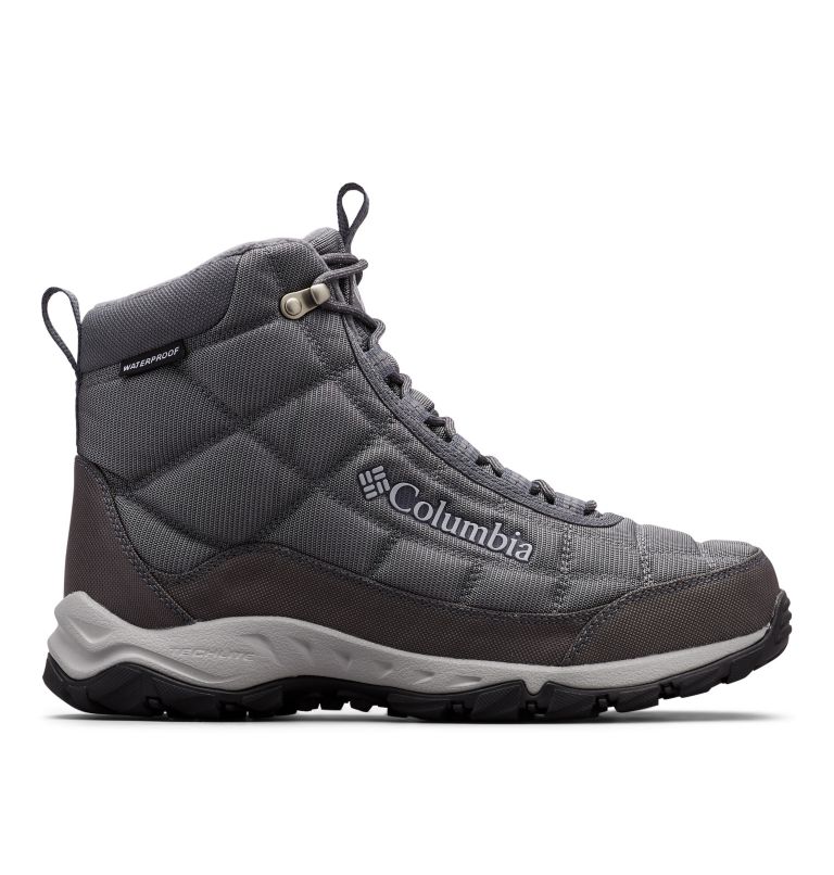 Grey/Deep Grey Columbia Firecamp™ Men's Hiking Boots | HSD9090UV