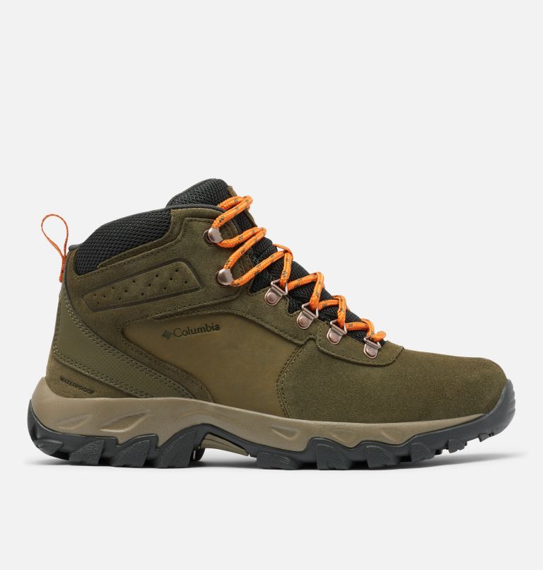 Light Orange Columbia Newton Ridge™ Plus II Suede Waterproof Men's Hiking Boots | WGT5922RA