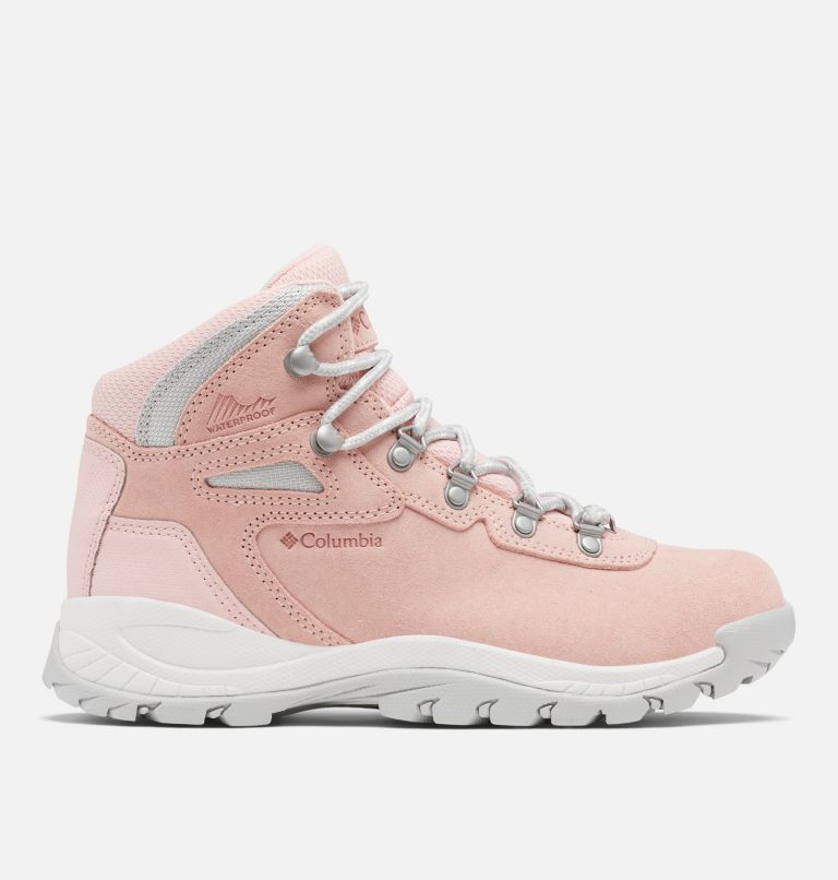 Pink/Grey Columbia Newton Ridge™ Plus Waterproof Amped Women's Hiking Boots | IGS1344UV