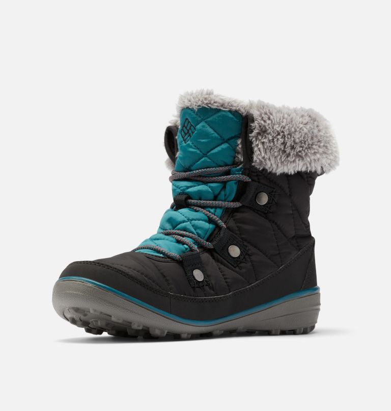 Black Columbia Heavenly™ Shorty Omni-Heat™ Women's Winter Boots | NZO4221BR