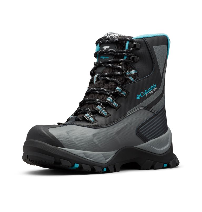 Black Columbia Powderhouse Titanium Omni-Heat™ 3D OutDry™ Women's Winter Boots | ETH7274BN