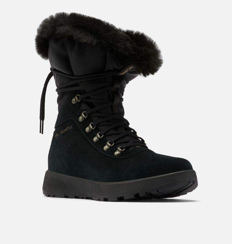 Black Columbia Slopeside Village™ Omni-Heat™ High Women's Snow Boots | DRR1557GW