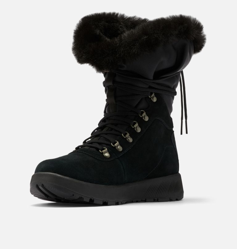 Black Columbia Slopeside Village™ Omni-Heat™ High Women's Snow Boots | DRR1557GW