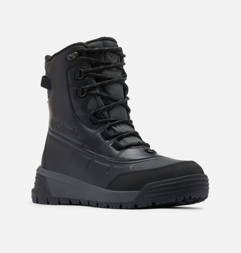 Black/Dark Grey Columbia Bugaboot™ Celsius Omni-Heat™ Infinity Men's Snow Boots | RRD823ZP