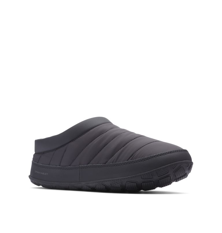 Black/Dark Grey Columbia Packed Out™ II Omni-Heat™ Men's Slippers | SUM7995IL