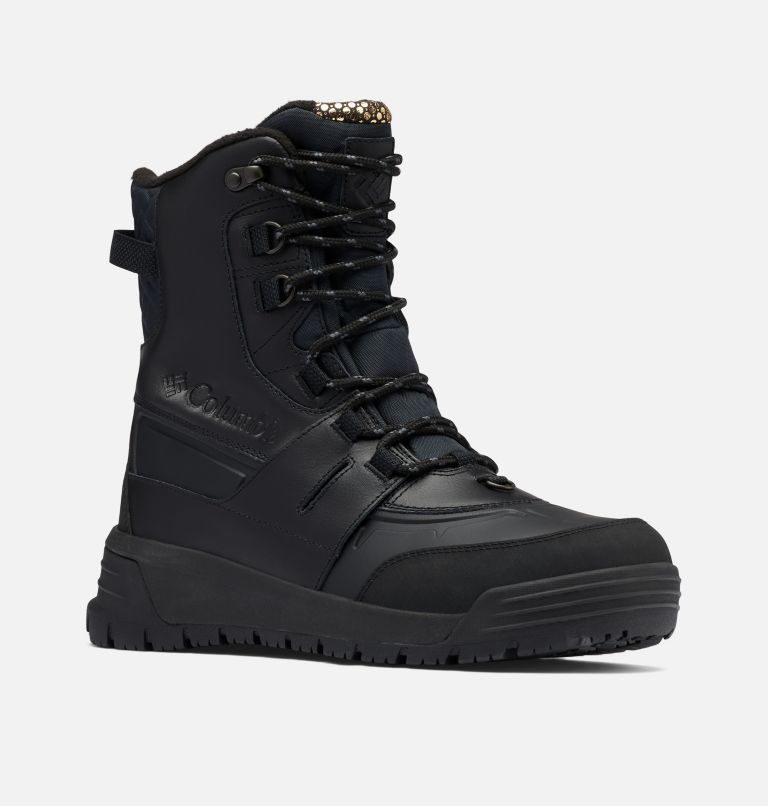 Black/Deep Grey Columbia Bugaboot™ Celsius Plus Omni-Heat™ Infinity Men's Snow Boots | BZX9272YA