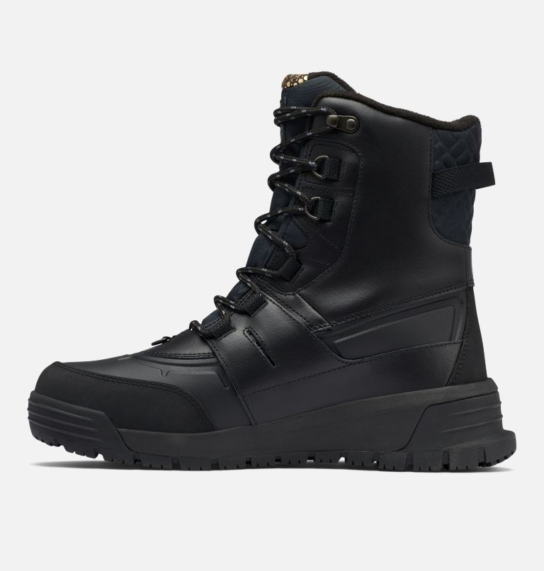 Black/Deep Grey Columbia Bugaboot™ Celsius Plus Omni-Heat™ Infinity Men's Snow Boots | BZX9272YA