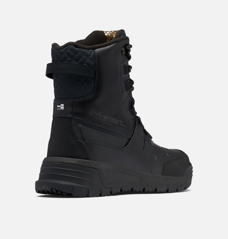 Black/Deep Grey Columbia Bugaboot™ Celsius Plus Omni-Heat™ Infinity Men's Snow Boots | BZX9272YA