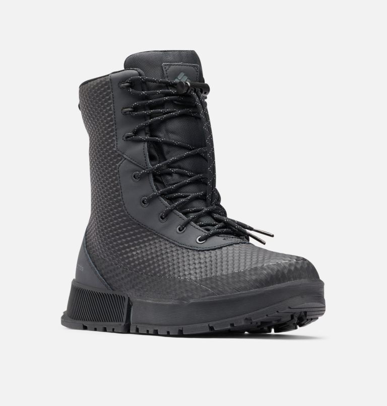 Black/Grey Columbia Hyper-Boreal™ Omni-Heat™ Tall Men's Winter Boots | WTS515CJ