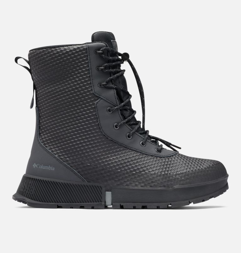 Black/Grey Columbia Hyper-Boreal™ Omni-Heat™ Tall Men\'s Winter Boots | WTS515CJ