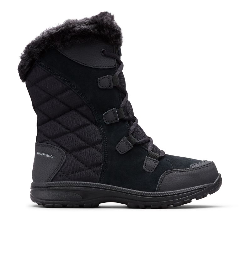 Black/Grey Columbia Ice Maiden™ II Women\'s Winter Boots | LCW9612XR