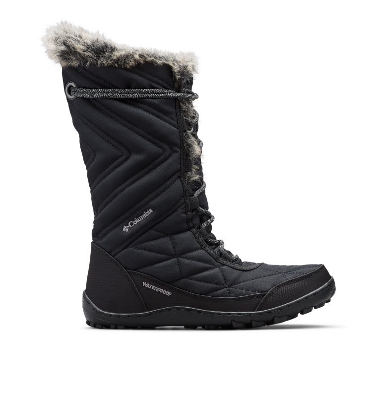 Black/Grey Columbia Minx™ Mid III Women\'s Winter Boots | LSJ2660LR