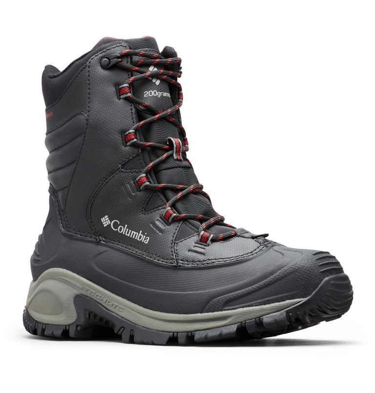 Black/Light Red Columbia Bugaboot™ III Men's Winter Boots | VXK3758VR