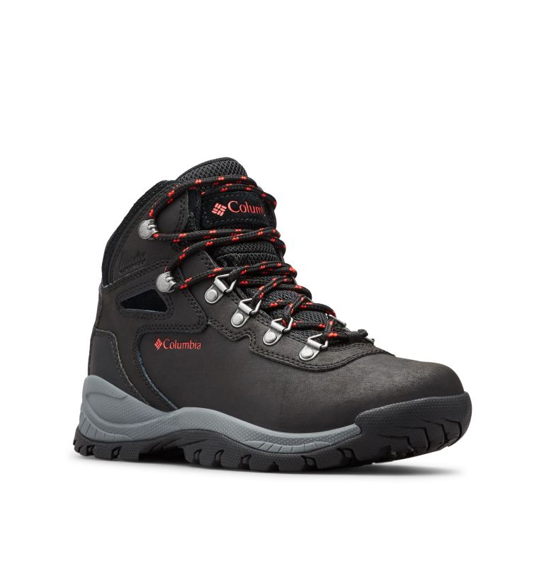 Black/Red Columbia Newton Ridge™ Plus Waterproof Women's Hiking Boots | GSQ4224CT