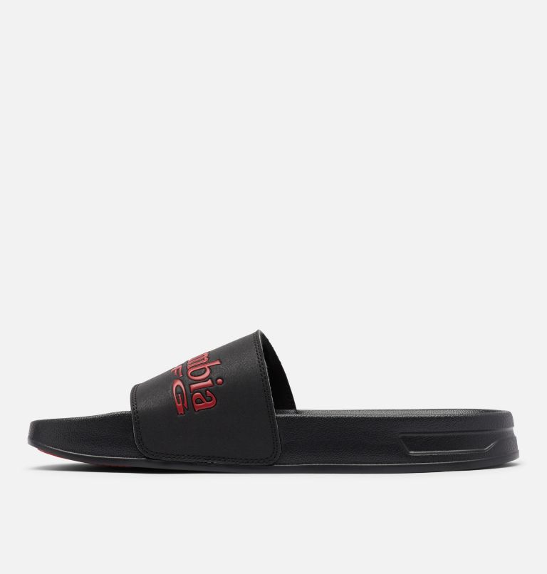 Black/Red Columbia PFG Tidal Ray™ Slide Men's Sandals | SGF4130MS