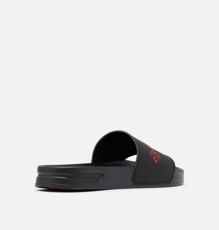 Black/Red Columbia PFG Tidal Ray™ Slide Men's Sandals | SGF4130MS