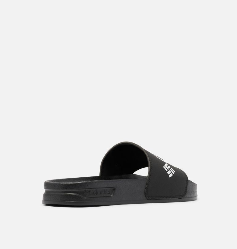 Black/White Columbia Hood River™ Slide Men's Sandals | QOU2116GL