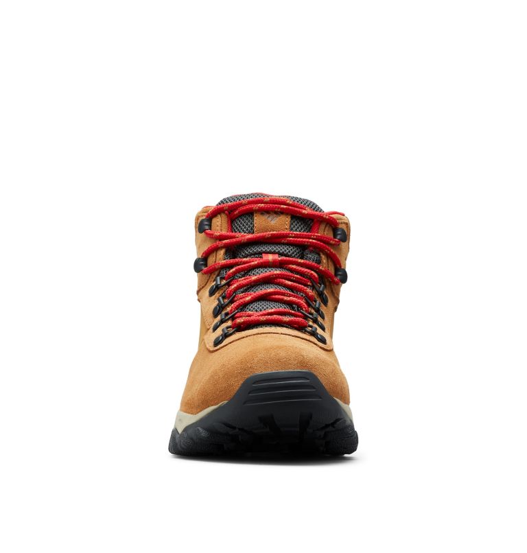 Blue/Red Columbia Newton Ridge™ Plus II Suede Waterproof Men's Hiking Boots | RSB8399NF