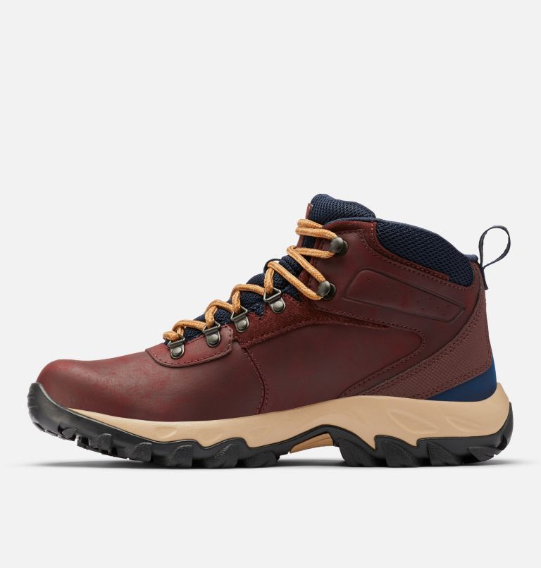 Brown/Navy Columbia Newton Ridge™ Plus II Waterproof Men's Hiking Boots | ZZF6176QY