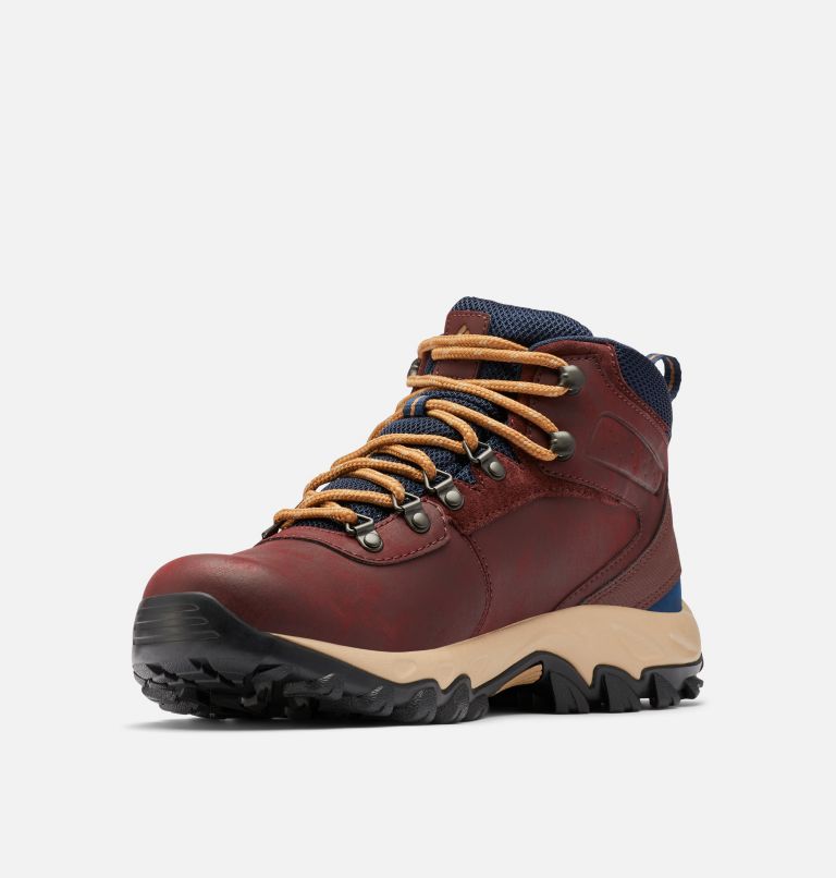 Brown/Navy Columbia Newton Ridge™ Plus II Waterproof Men's Hiking Boots | ZZF6176QY