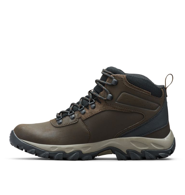 Dark Brown/Grey Columbia Newton Ridge™ Plus II Waterproof Men's Hiking Boots | BKB8585RO