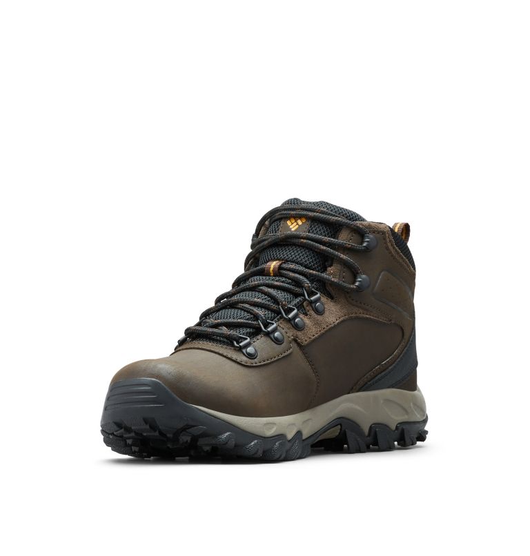 Dark Brown/Grey Columbia Newton Ridge™ Plus II Waterproof Men's Hiking Boots | BKB8585RO