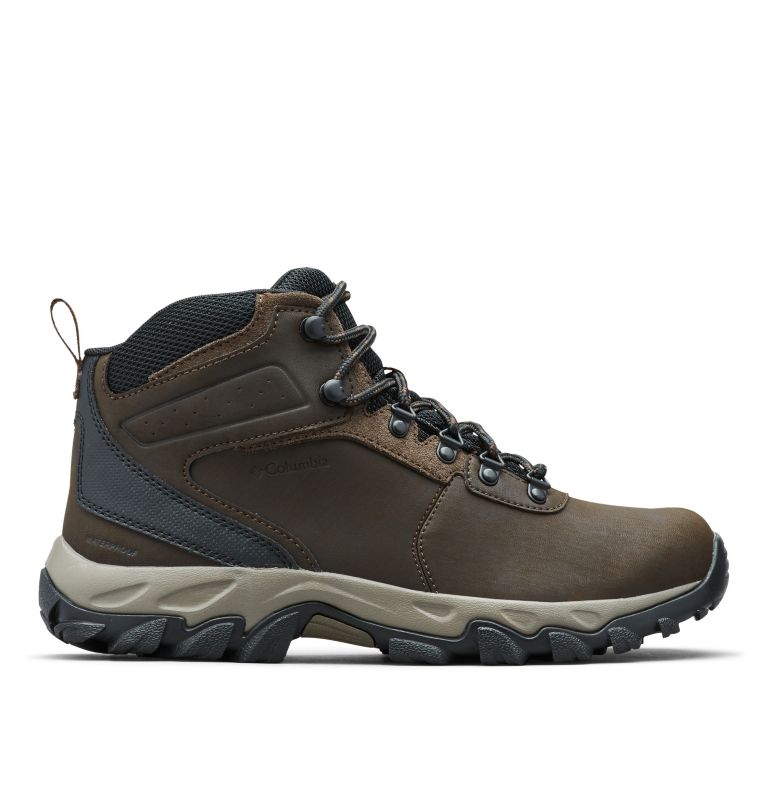 Dark Brown/Grey Columbia Newton Ridge™ Plus II Waterproof Men\'s Hiking Boots | BKB8585RO