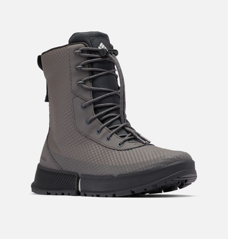 Dark Grey/Black Columbia Hyper-Boreal™ Omni-Heat™ Tall Men's Winter Boots | YUV997BW