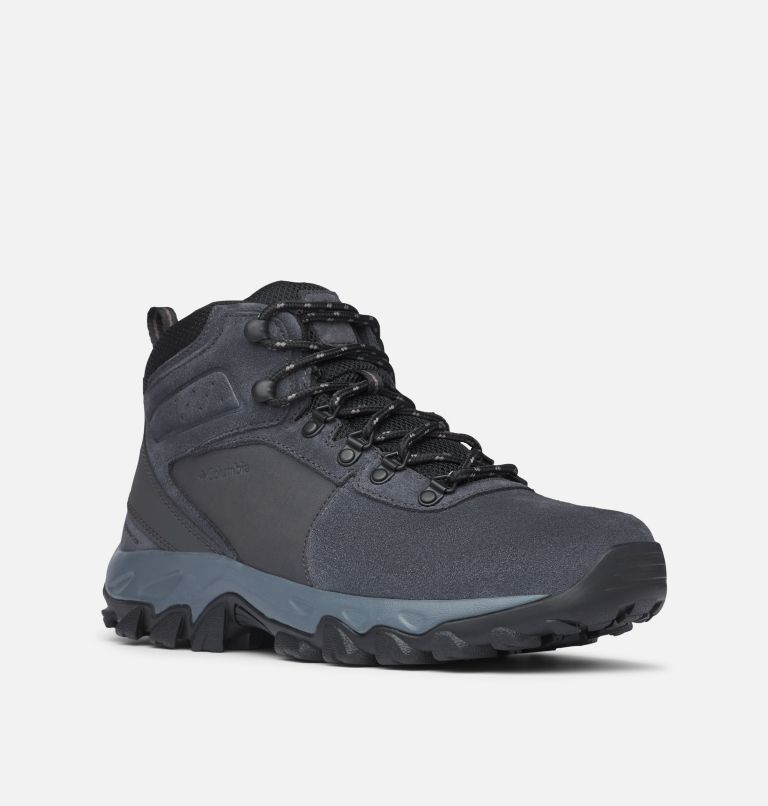 Dark Grey/Black Columbia Newton Ridge™ Plus II Suede Waterproof Men's Hiking Boots | BRF1745TG