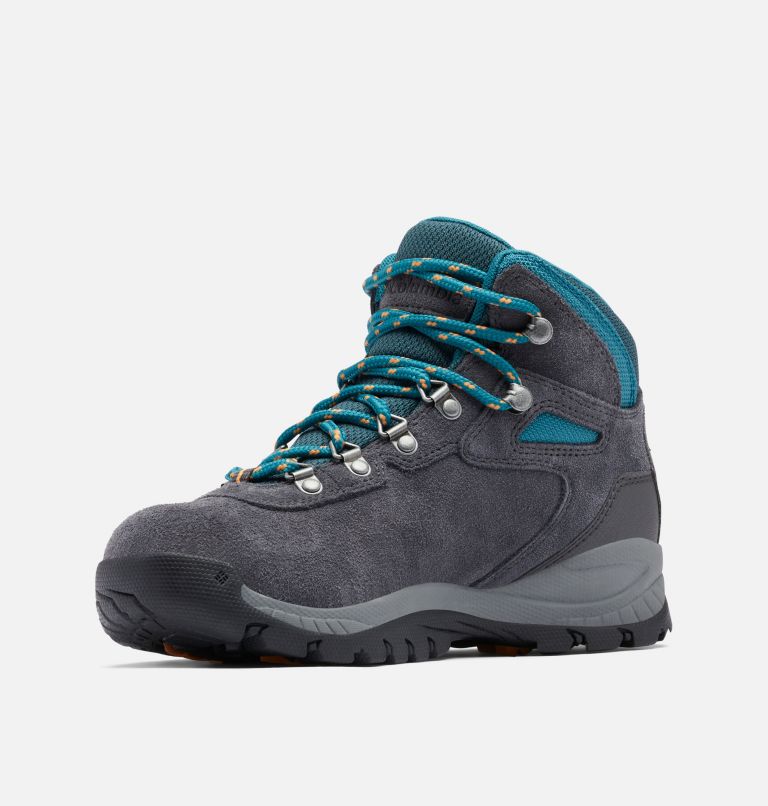 Dark Grey/Blue Columbia Newton Ridge™ Plus Waterproof Amped Women's Hiking Boots | IHG2368GM