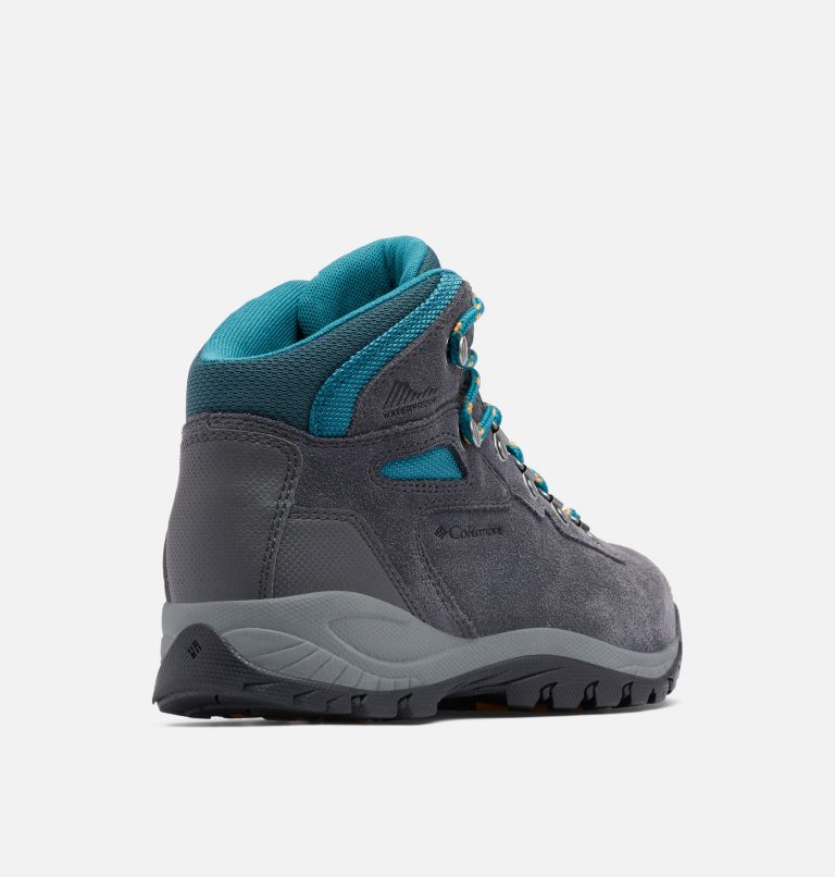 Dark Grey/Blue Columbia Newton Ridge™ Plus Waterproof Amped Women's Hiking Boots | IHG2368GM