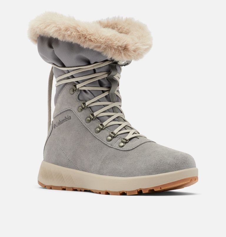 Dark Grey Columbia Slopeside Village™ Omni-Heat™ High Women's Snow Boots | TOE7166EQ