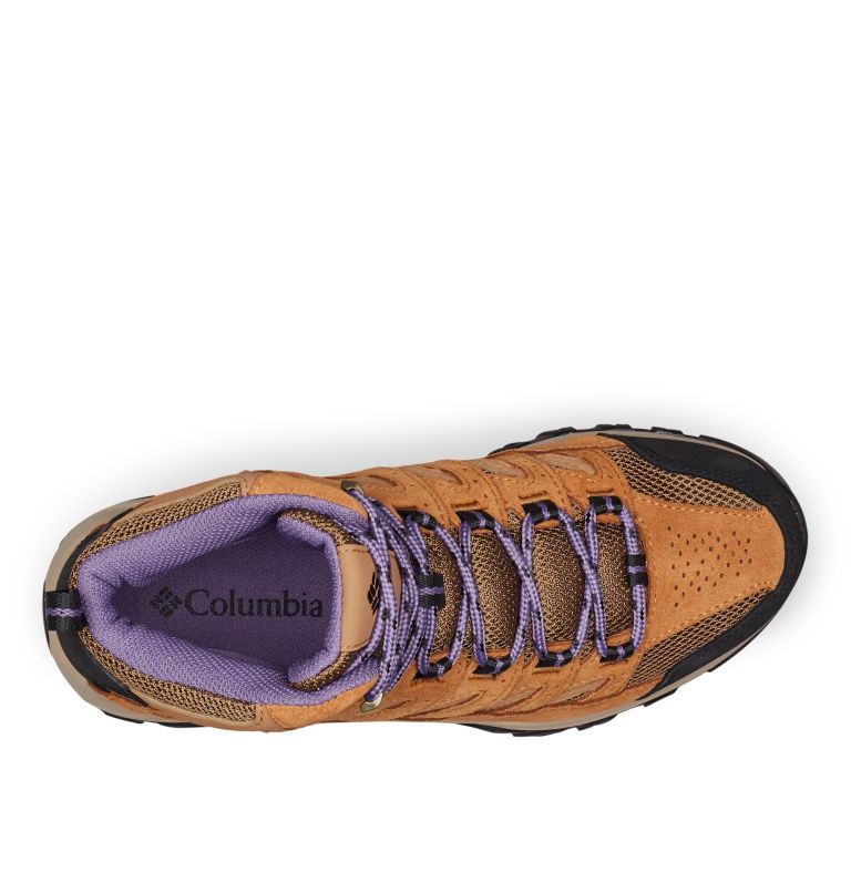 Dark/Purple Columbia Crestwood™ Mid Waterproof Women's Hiking Boots | VCB1280OT