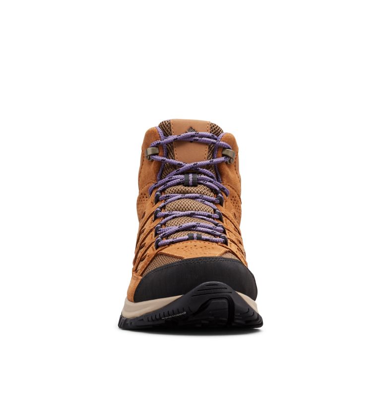 Dark/Purple Columbia Crestwood™ Mid Waterproof Women's Hiking Boots | VCB1280OT