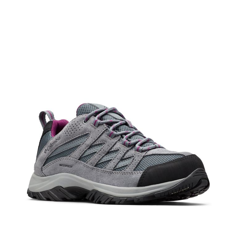 Deep Grey Columbia Crestwood™ Waterproof Women's Hiking Shoes | ULB5945OE