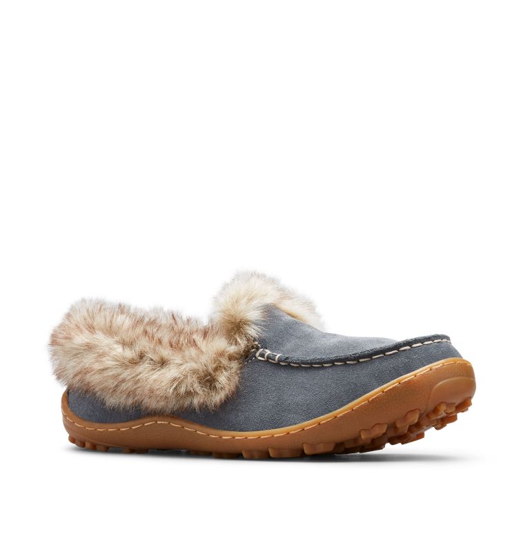 Deep Grey/Khaki Columbia Minx™ Omni-Heat™ Women's Slippers | HGP4083MZ