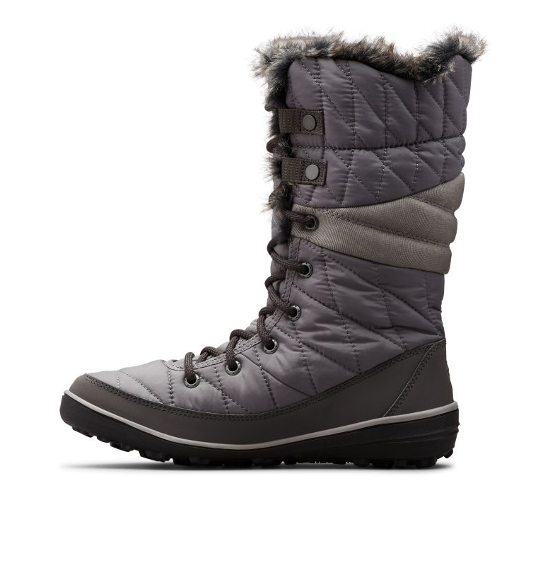 Grey/Chocolate Columbia Heavenly™ Omni-Heat™ Waterproof Women's Snow Boots | SLU836DR