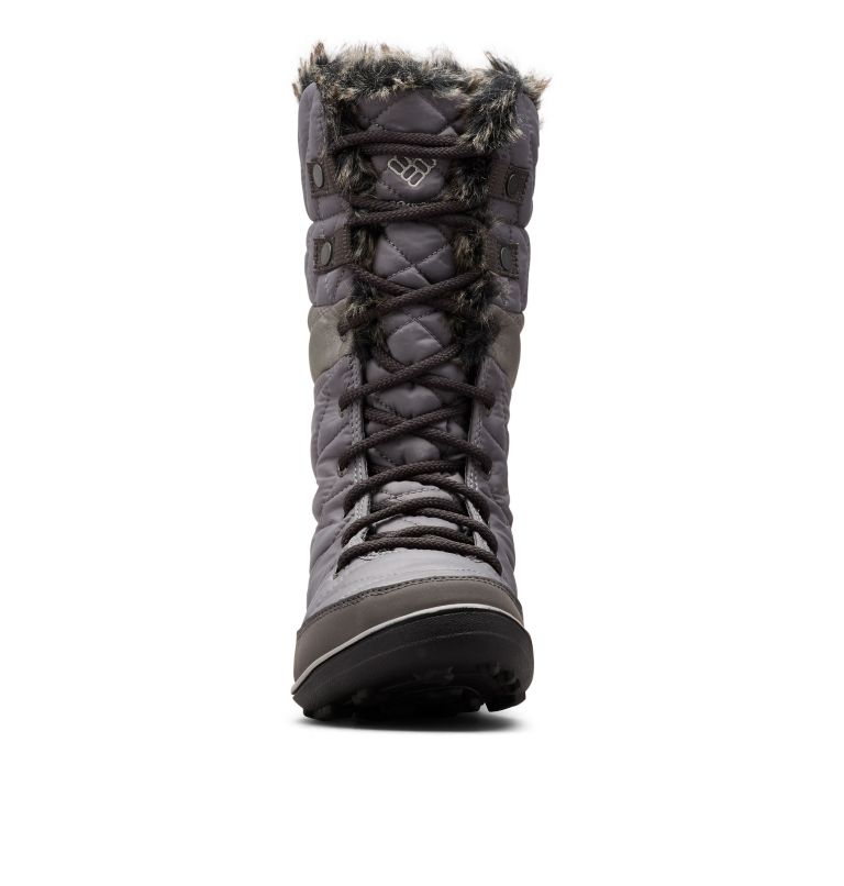 Grey/Chocolate Columbia Heavenly™ Omni-Heat™ Waterproof Women's Snow Boots | SLU836DR