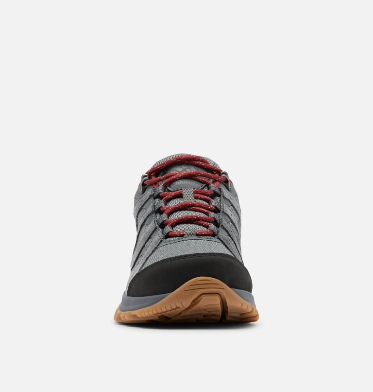 Grey/Red Columbia Redmond™ III Waterproof Women's Hiking Shoes | YIR3742NK