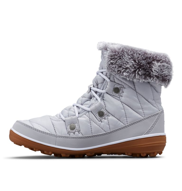 Grey/White Columbia Heavenly™ Shorty Omni-Heat™ Women's Winter Boots | KVG3126VO