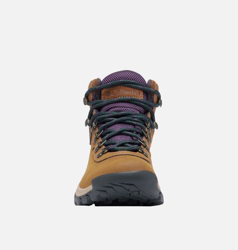 Light Brown/Purple Columbia Newton Ridge™ Plus Waterproof Women's Hiking Boots | YZA4092FR