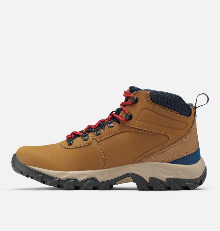 Light Brown/Red Columbia Newton Ridge™ Plus II Waterproof Men's Hiking Boots | MKA7339UP