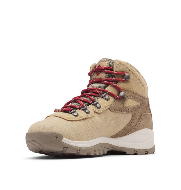 Red Columbia Newton Ridge™ Canvas Waterproof Women's Hiking Boots | LUR2482VK